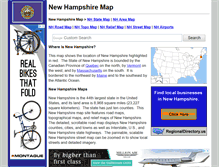 Tablet Screenshot of new-hampshire-map.org